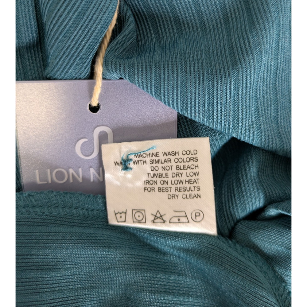 Mens Polo Shirt Golf Medium Golf Teal Short Sleeves Collared - Picture 7 of 7